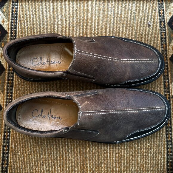 Cole Haan Men's Brown Slip On Shoe - Picture 6 of 6